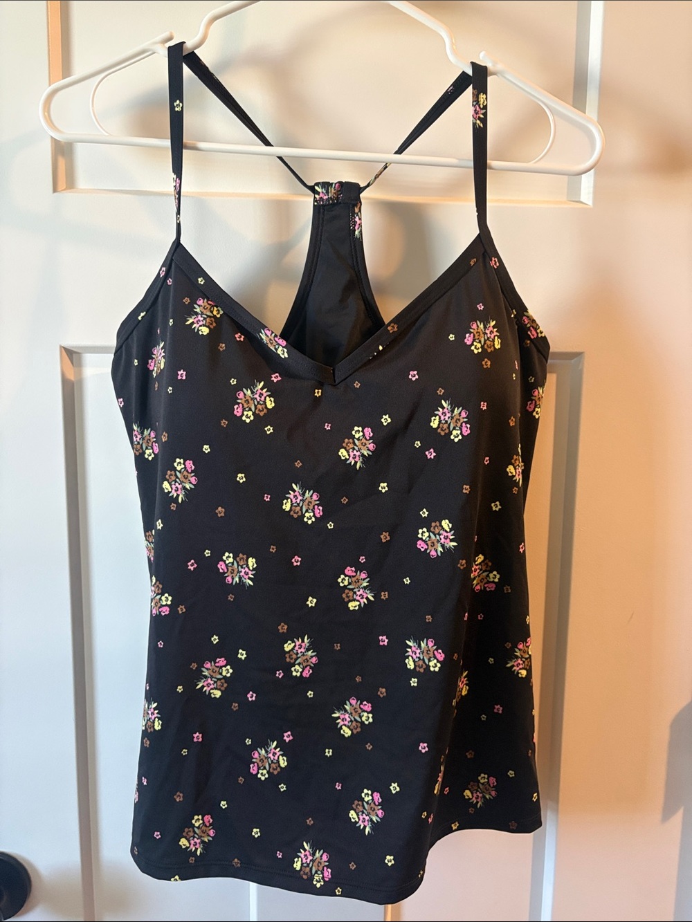 Carve Designs Women’s Black Floral Racerback Swim Tankini